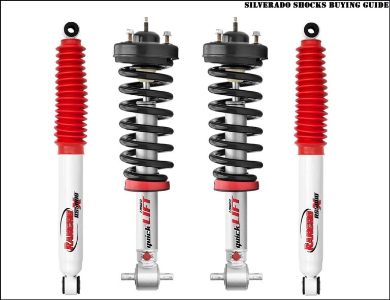 Top 5 Best Shocks For Silverado 1500 4wd In 2023